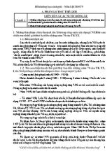 Chuyên đề Bồi dưỡng học sinh giỏi môn Lịch sử lớp 9